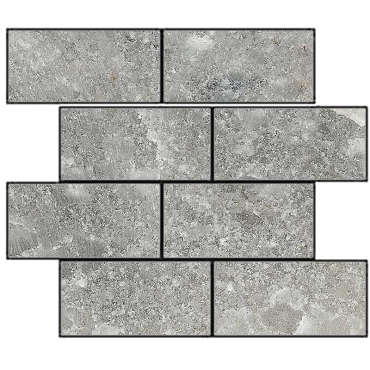 Мозаика Cerim Rock Salt Maui Green Muretto Sfalsato Luc 766769 30x30 полированная