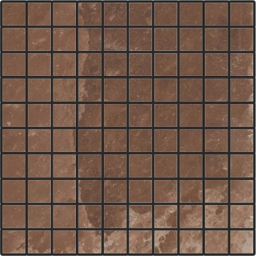 Мозаика Cerim Rock Salt Mosaico Hawaiian Red Luc 766738 30x30 полированная