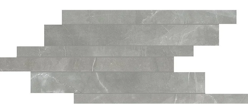 Мозаика Cerim Timeless Amani Grey Modulo Listello Sfalsato Luc 747415 21x40 полированная