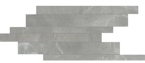 Мозаика Cerim Timeless Amani Grey Modulo Listello Sfalsato Nat 747399 21x40 натуральная
