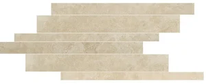 Мозаика Cerim Timeless Marfil Modulo Listello Sfalsato Nat 747403 21x40 натуральная
