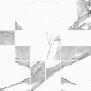 Мозаика Cerrad Calacatta Mosaic White 29,7x29,7 матовая