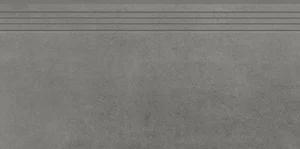 Ступень Cerrad Concrete Graphite Engraved Stair 40x80 матовая