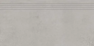 Ступень Cerrad Concrete Gris Engraved Stair 30x60 матовая