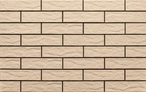 Клинкерная плитка Cerrad Krem 9737 6,5x24,5 структурированная