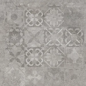 Декоративный элемент Cerrad Softcement Decor Silver Patchwork Poler 59,7x59,7 полированный