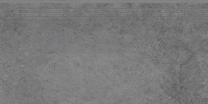 Ступень Cerrad Tacoma Grey Engraved Stair 30x60 матовая