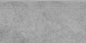 Ступень Cerrad Tacoma Silver Engraved Stair 30x60 матовая