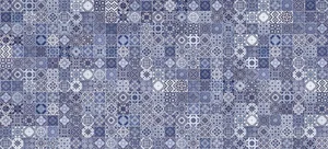 Плитка Cersanit Hammam Голубой HAG041D 20x44 глянцевая