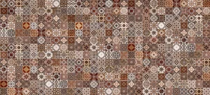Плитка Cersanit Hammam коричневый HAG111D 20x44 глянцевая