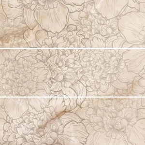 Панно Cersanit Ivory Бежевый IV2U013 75x75 глянцевое
