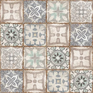 Керамогранит Cersanit Majolica Коричневый Многоцветный C-MA4R452D 42x42 матовый