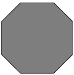 Керамогранит Ce.Si Art Deco Nickel Ottagono 10x10 матовый