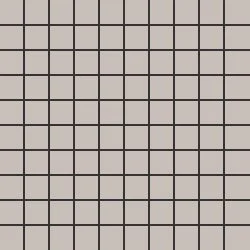Мозаика Ce.Si Full Body Alluminio Su Rete 1x1 30x30 матовая