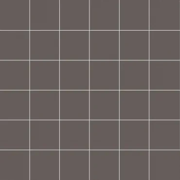 Мозаика Ce.Si Matt Antracite Rete 5x5 30x30 матовая