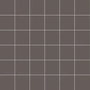 Мозаика Ce.Si Matt Antracite Rete 5x5 30x30 матовая