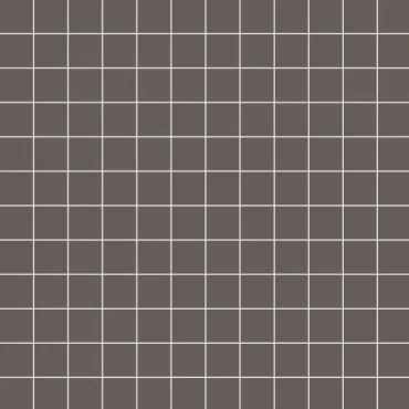 Мозаика Ce.Si Matt Antracite Su Rete 2,5x2,5 30x30 матовая