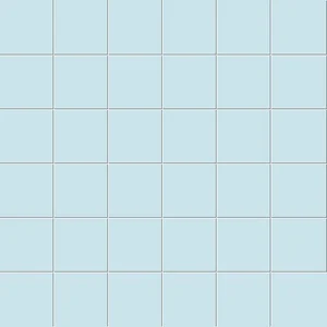 Мозаика Ce.Si Matt Azzurro Rete 5x5 30x30 матовая