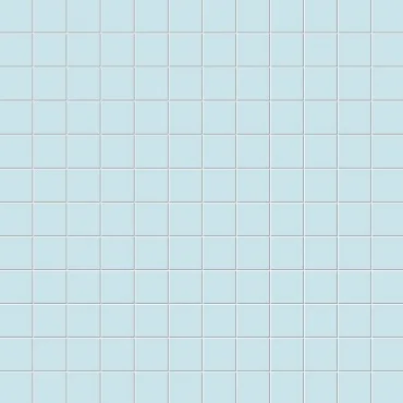Мозаика Ce.Si Matt Azzurro Su Rete 2,5x2,5 30x30 матовая