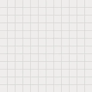 Мозаика Ce.Si Matt Bianco Su Rete 2,5x2,5 30x30 матовая