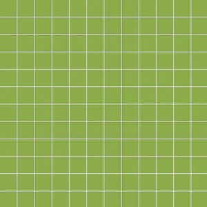 Мозаика Ce.Si Matt Kiwi Su Rete 2,5x2,5 30x30 матовая
