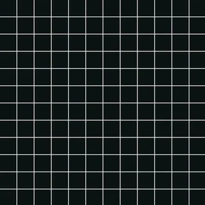Мозаика Ce.Si Matt Nero Su Rete 2,5x2,5 30x30 матовая