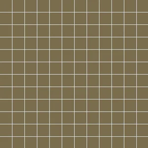 Мозаика Ce.Si Matt Nocciola Su Rete 2,5x2,5 30x30 матовая