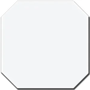 Керамогранит Ce.Si Metro Blanco Ottagono Matt 20x20 матовый