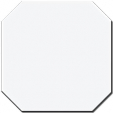 Керамогранит Ce.Si Ottagono Bianco 20x20 матовый
