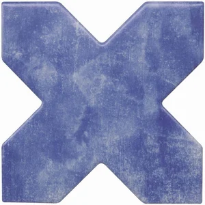 Керамогранит Cevica Becolors Cross Electric Blue 132,5x132,5 матовый
