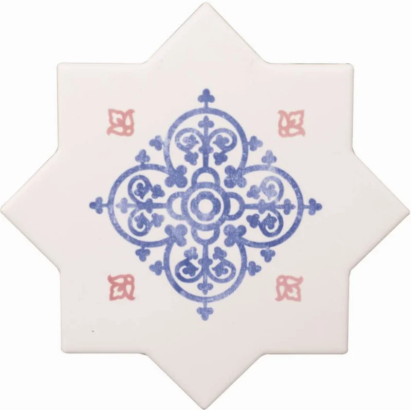 Декоративный элемент Cevica Becolors Star Dec. Arabesque 132,5x132,5 матовый