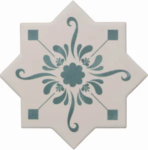 Декоративный элемент Cevica Becolors Star Dec. Stencil Lagoon 132,5x132,5 матовый