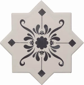 Декоративный элемент Cevica Becolors Star Dec. Stencil Navy 132,5x132,5 матовый