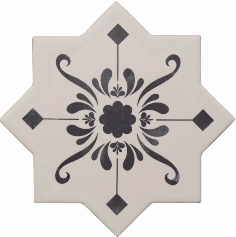 Декоративный элемент Cevica Becolors Star Dec. Stencil Navy 132,5x132,5 матовый
