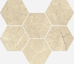 Мозаика Italon Charme Extra Arcadia Mosaico Hexagon 25x29 патинированная