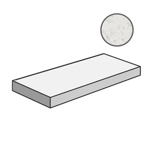Ступень Italon Charme Extra Carrara Scalino Angolare DX 33x120 матовая