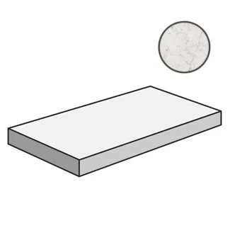 Ступень Italon Charme Extra Carrara Scalino Angolare DX 33x60 матовая