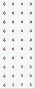 Декоративный элемент Azori Chateau Mocca Decor Lis 20,1x50,5 матовый