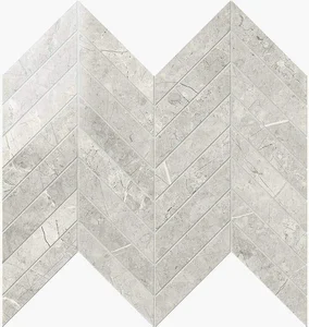 Мозаика Novabell Chevron London Grey Lapp. IMP 112L 24,7x30 лаппатированная