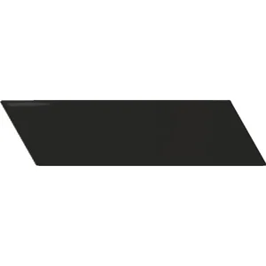 Плитка Equipe Chevron Wall Black Left Right 23367 5,2x18,6 матовая