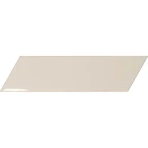 Плитка Equipe Chevron Wall Cream Left 23352 5,2x18,6 глянцевая