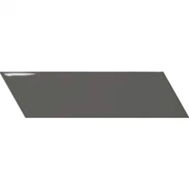 Плитка Equipe Chevron Wall Dark Grey Right 23359 5,2x18,6 глянцевая