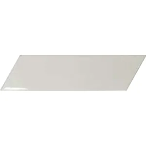 Плитка Equipe Chevron Wall Light Grey Left 23350 5,2x18,6 глянцевая