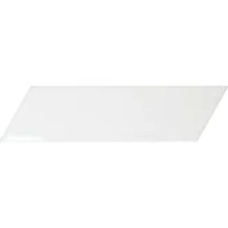 Chevron Wall White Left 23344