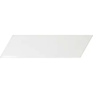 Плитка Equipe Chevron Wall White Left Matt 23351 5,2x18,6 матовая