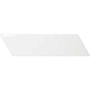 Плитка Equipe Chevron Wall White Right 23358 5,2x18,6 глянцевая