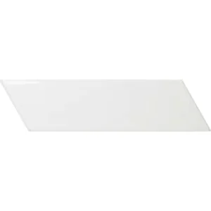 Плитка Equipe Chevron Wall White Right Matt 23361 5,2x18,6 матовая
