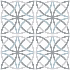 Декоративный элемент Dual Gres Chic Bosham White 45x45 матовый