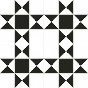 Декоративный элемент Dual Gres Chic Cardiff White 45x45 матовый