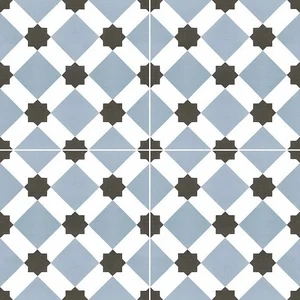 Декоративный элемент Dual Gres Chic Howard Blue 45x45 матовый